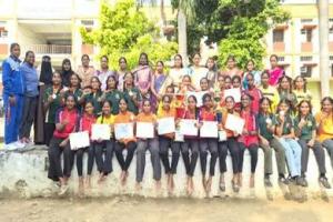 రగ్బీలో కారేపల్లి మైనార్టీ గురుకుల విద్యార్థుల సత్తా