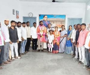 ఎస్సీ ఎస్టీ కౌన్సిలర్లకు ఘన  సన్మానం