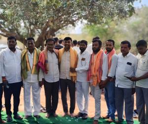 శ్రీరామ పాద క్షేత్రం అధ్యక్షుడుగా చిత్తయ్య గౌడ్