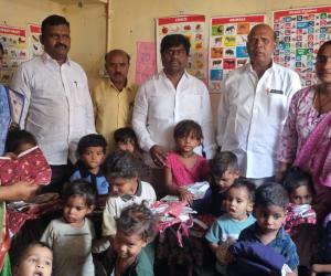 ఆరోగ్య వంతమైన సమాజ నిర్మాణం కోసం అంగన్వాడీల కృషి అభినందనీయం -గుడిమల్కాపూర్ డైరెక్టర్ బండారి శంకర్