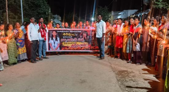శిరీష హత్య నిందితుడిని వెంటనే ఎన్‌కౌంటర్ చేయాలి... గుమ్మడి సందీప్ 
