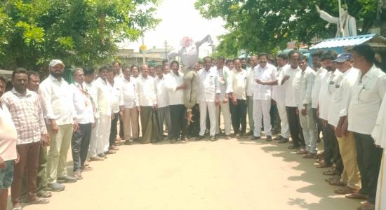 స్పీకర్‌పై వ్యాఖ్యలు... కామేపల్లిలో నిరసన సెగ!