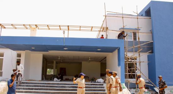హకీంపేట్‌లో వ్యవసాయ అనుబంధ శాఖల ఎక్స్‌పో ఏర్పాట్ల పరిశీలన..