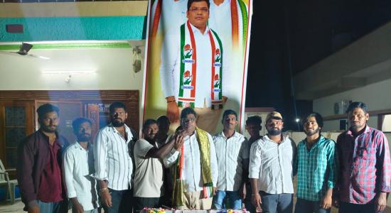 గుడిపూడి తిరుమల రావు జన్మదిన వేడుకల్లో రామకృష్ణాపురం యూత్ సందడి!